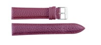 Correa de Reloj Clásica de Cuero 205 Borgoña 12-24mm de Alta Calidad, Transpirable, Suave, Unisex, Ajustable, Impermeable, 27cm, para Reloj Inteligente