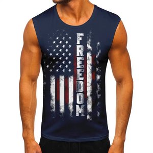 เสื้อกล้ามออกกำลังกายผู้ชาย ผ้าฝ้าย 100% ระบายอากาศได้ดี เป็นมิตรกับสิ่งแวดล้อม - Product Image 3