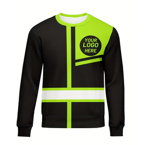 Sudadera de Alta Visibilidad al por Mayor para Hombre, la Mejor Calidad, Reflectante, de Seguridad, con Logotipo Personalizado - Product Image 1