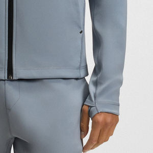 Sudadera con Capucha para Hombre, de Alta Calidad, Color Sólido, Material Poliéster/Algodón, Transpirable, con Cierre de Cremallera, Estilo Relajado, Precio al por Mayor 2026 - Product Image 4