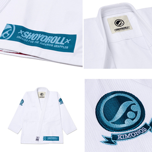 RTS New Model <b>Professional</b> OEM Shoyorol RVCA white BJJ Gi Brazilian Kimono Jiujitsu Uniform Jiu-Jitsu Gi Break Competitor - Product Image 2