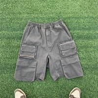 Vêtements de travail Shorts sport cordon Cargo Joggers Shorts charpentier personnalisé blanc hommes Nylon Cargo Shorts