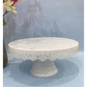 Support à gâteau en métal léger de qualité supérieure avec base robuste, parfait pour la décoration de banquet de buffet de fête à la maison et l'affichage de gâteaux - Product Image 2