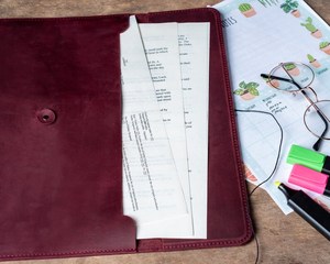 ซองหนังแท้สำหรับ iPad Pro กระเป๋าแฮนด์เมดดีไซน์วินเทจเรียบง่ายสำหรับแล็ปท็อปแท็บเล็ต LS-0076สากล - Product Image 2