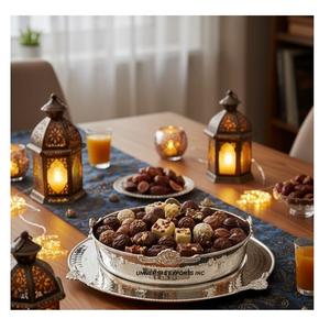 ชามช็อกโกแลตสีเงินเงาแบบตอกลาย พร้อมจานรอง คุณภาพพรีเมียม ใหม่ ชามขนมหวาน ดีไซน์คลาสสิกทันสมัย ชามช็อกโกแลตแบบใหม่ - Product Image 1