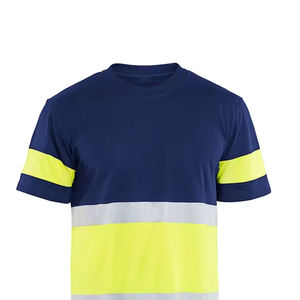 เสื้อยืดสะท้อนแสงสำหรับผู้ชายแบบทางการ ขนาดใหญ่พิเศษ คุณภาพสูง ผลิตแบบ ODM/OEM ขายส่ง ผ้าฝ้าย 100% ปรับแต่งได้ - Product Image 2