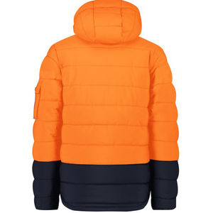 2026 Wholesale Men's Unisex Custom Winter Waterproof Cotton Filled <b>Fleece</b> Stand Collar Front Logo Shinny Zipper Casual Jacket - Product Image 4