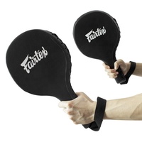 Paddle de boxe d'entraînement en cuir véritable de haute qualité, logo personnalisé, MMA, sports de combat, cible de frappe