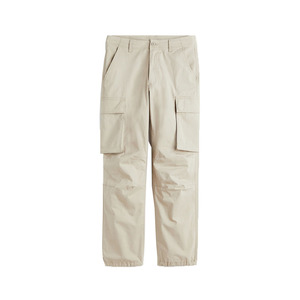 Pantalon cargo en coton mélangé pour homme, respirant, séchage rapide, tissu doux, pantalon de style de vie actif - Product Image 1