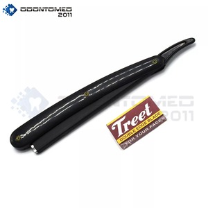 Tondeuses-barbier électrique, droit, avec 10 lames gratuites, pour Salon de rasoir, nouveau, BTS-184 - Product Image 4
