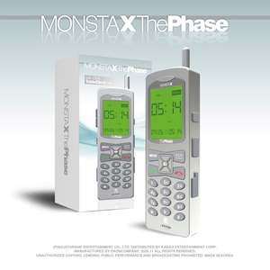 MONSTA X - The Phase EP Album MX-0514 <b>Table</b> <b>Clock</b> Ver. (LIMITED EDITION) - Product Image 1