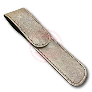 Étui en cuir pour pince à épiler en acier inoxydable \ Pince à épiler professionnelle de qualité supérieure pour salon de coiffure - Product Image 3