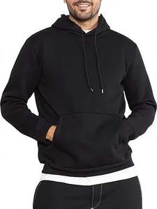 Sudaderas Casuales de Invierno para Hombre, Color Sólido, Poliéster/Algodón, Corte Regular con Diseño de Bolsillo, Secado Rápido y Transpirable, Ecológicas - Product Image 4