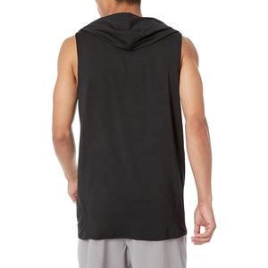 High Quality Sleeveless Men's Gym Hoodie Breathable French Fabric Camo Print Pattern for Muscle Training Workout - Product Image 2