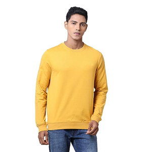 Pull à manches longues uni décontracté pour homme et femme 2025 Marque de mode Vêtements d'hiver - Vente en gros OEM - Product Image 5