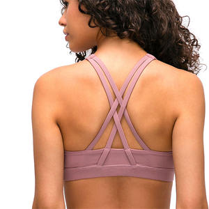 Soutien-gorge de sport respirant Sexy pour femmes contrôle ferme fermeture push-up soutien-gorge antichoc sous-vêtements respirants Corset Bikini culotte - Product Image 3