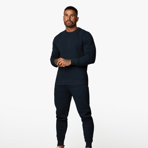 Chándal de lana de peso pesado transpirable para hombres con aspecto elegante y material duradero adecuado para gimnasio y uso diario - Product Image 1