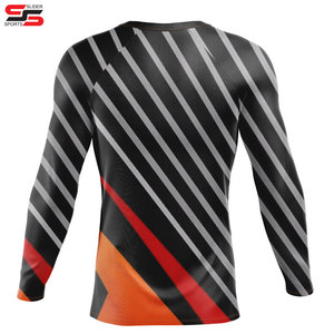 2025เสื้อรัดรูปแขนยาวสำหรับผู้ชาย BJJ Jiu Jitsu และการฝึกออกกำลังกาย - Product Image 6
