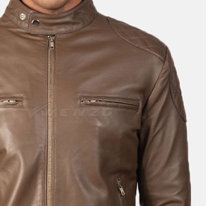 Custom Made Design Your Own Logo Winter Coated Front <b>Men</b> Motorbike <b>Jacket</b> Waterproof Casual Wear - Product Image 6