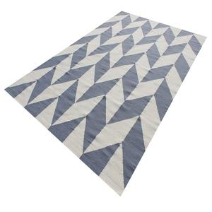 Panja พรมทอมือแฮนด์เมดพรมปูพื้นลายคริสมาสต์ดีไซน์เรขาคณิตพรมขนสัตว์แบบนิวซีแลนด์ - Product Image 3