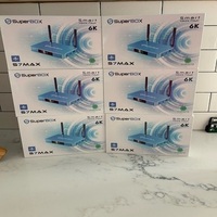 SuperBOX S7MAX 6K Boîtier TV intelligent Android WiFi Lecteur multimédia Ultra HD en provenance d'Hawaï