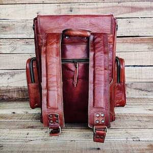 กระเป๋าหนังแท้ทำด้วยมือ bapa สไตล์สปอร์ตเดินป่า rusa สำหรับผู้ชายและผู้หญิง - Product Image 5