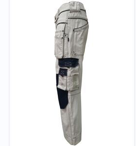 European Style High Visibility Breathable Polyester <b>Cargo</b> <b>Work</b> <b>Pants</b> Holster Pockets CE Certified Reflective Hi Vis Customizable - Product Image 4