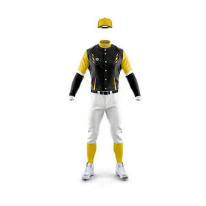 Sublimación Impresión Uniforme de béisbol OEM Diseño Jersey y pantalón Precio al por mayor Nuevos estilos Uniforme de béisbol - Product Image 6