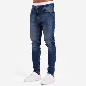 Jeans de Hombre de Corte Regular, Personalizados OEM, de Alta Calidad, Elásticos, Estilo Urbano, Lavables, Máxima Comodidad - Product Image 2