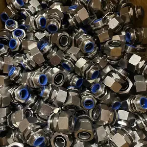 M12 to M164 DPJ metal cable glands for flexible pipe 6mm to 150mm