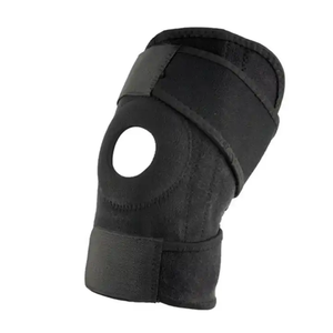 Genouillère de compression à sangle de sport réglable avec support en nylon pour la course à pied, le basket-ball et le fitness - Product Image 2