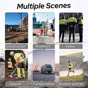 แจ็กเก็ตสำหรับผู้ชายสะท้อนแสงมองเห็นได้ชัดเจนมีซับในขนแกะกันน้ำ - Product Image 6