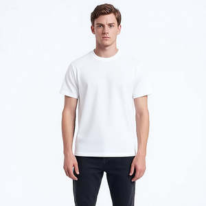 Camiseta ajustada de diseñador con estampado personalizado, camisetas de algodón con gráficos de marca a la moda para hombre - Product Image 1