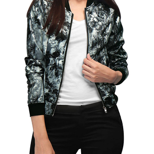La última chaqueta bomber de invierno Premium para mujer, nuevo estilo, logotipo personalizado, rompevientos, chaquetas de invierno, abrigos para mujer - Product Image 2