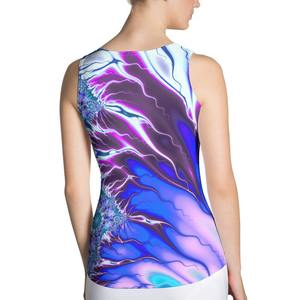 เสื้อกล้ามระบายอากาศได้ดีแบบบางเสื้อแขนกุดพิมพ์ลายซับลิเมชันฤดูร้อน - Product Image 5