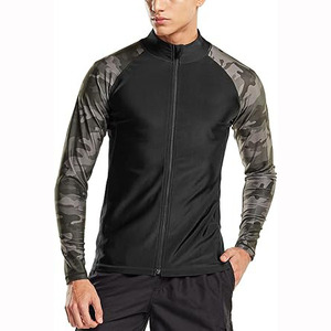 <b>Men's</b> MMA BJJ Rash Guard Full Sleeve Breathable <b>Compression</b> <b>Shirt</b> Heat-Transfer Printed Quick Dry UPF50 Eco-Friendly Training - Product Image 3