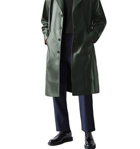 เสื้อแจ็คเก็ตหนังสำหรับผู้ชาย ผู้ใหญ่ ความยาวปกติ กันลม ระบายอากาศได้ดี พร้อมปกตั้งและโลโก้ด้านหน้า สามารถปรับแต่งสีได้ - Product Image 3