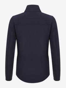 Shemax 2024 calidad superior Venta caliente personalizado al por mayor OEM hecho en Pak equitación ecuestre señoras equipo chaqueta de concha suave Azul Marino - Product Image 4