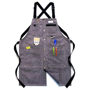 Épaissir toile tablier Anti encrassement Barista tablier cuisine Restaurant travailleur barbier charpentier fleuriste tablier pour femmes homme - Product Image 3