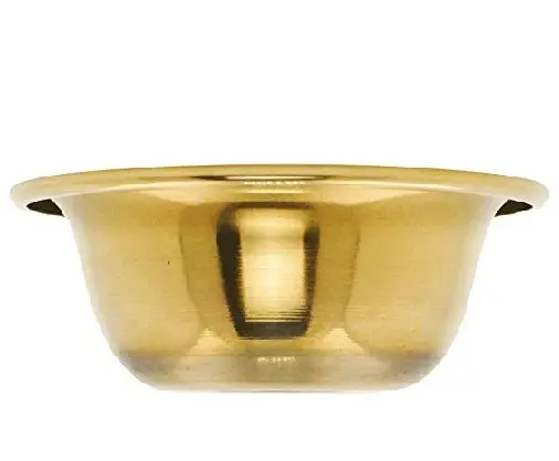 Brass Offering Bowl Set of 7 Tibetan Buddhist Alar Supplies for Meditation Yoga Burning Incense Ritual Smudging Decoration