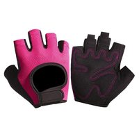 Guantes Deportivos para Ciclismo y Motociclismo, con Protección de Palma de Cuero PU, Antideslizantes, Correa de Muñeca Ajustable, Diseño de Cinco Dedos