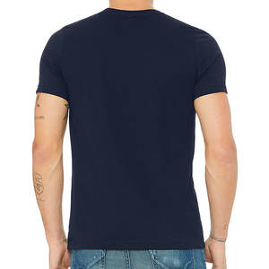 Bella Canvas Camiseta de manga corta con cuello redondo para hombre Camisetas para hombre Transpirables - Product Image 3