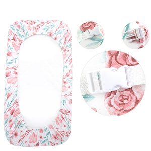 Almohadilla para cambiar pañales de bebé impermeable de alta calidad, sábana para colchón infantil, patrón de flores, alfombrillas de juego multifunción para suelo - Product Image 2