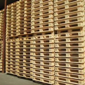 Euro EPAL Standard Paletas de madera de doble cara y de una cara 1200X800 Estilo europeo industrial ecológico para entrada de 4 vías - Product Image 1