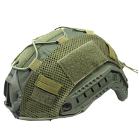 Vente rapide couverture de casque tactique universelle livraison rapide casque de sécurité en tissu de Camouflage extérieur pour accessoires de chasse