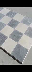 Dama Checkerboard Natural <b>Marble</b> Stones 20x20cm Small Samples Modern Indoor Flooring Pavers Made in Turkiye Garden Decorations - Product Image 3