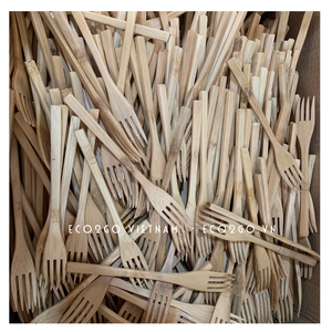 Juego de cubiertos de viaje de bambú al por mayor/juego de cubiertos de fibra de bambú con el precio más barato hecho en Vietnam - Product Image 6