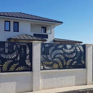 מסך אלומיניום שחור פאנל אלומיניום חתוך לייזר מסך חיתוך מתכת דקורטיבי חיצוני - Product Image 3