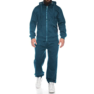 Conjunto Deportivo Personalizado para Hombre, Invierno |   Ropa Deportiva Estampada 100% Algodón |   Conjunto Deportivo Informal para Deportes - Product Image 4