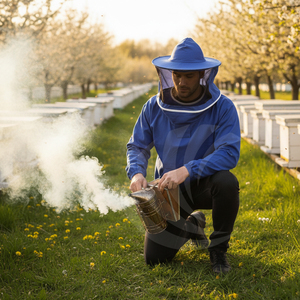 Chaqueta de Apicultura Premium con Capucha de Malla Reforzada, Cierre Frontal Seguro, Tejido Transpirable y Múltiples Opciones de Personalización - Product Image 5